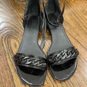 Sandro black sandals